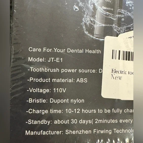 Souwing Electric Toothbrush with Smart Timer Dupont Bristle Waterproof NEW - Picture 5 of 12